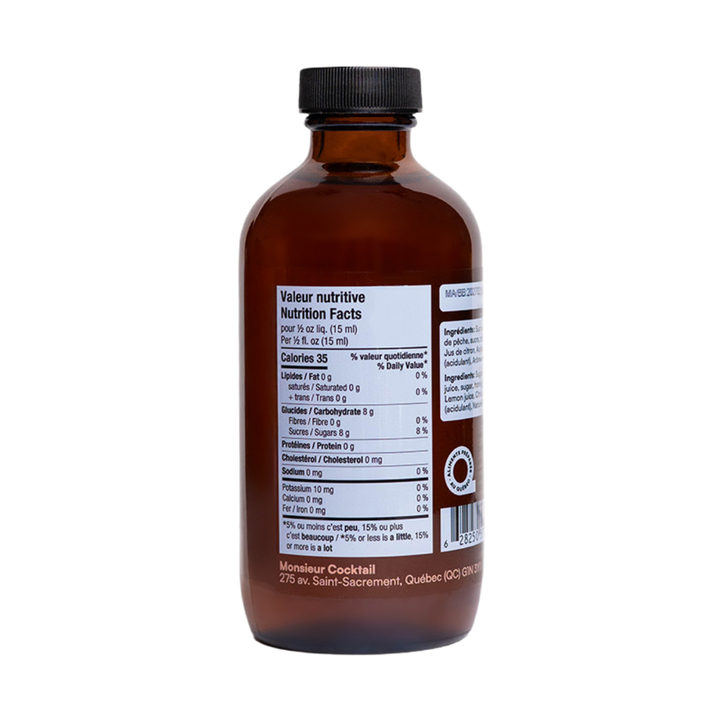 Monsieur Cocktail - Peach Syrup (250mL), photo 2 of 4