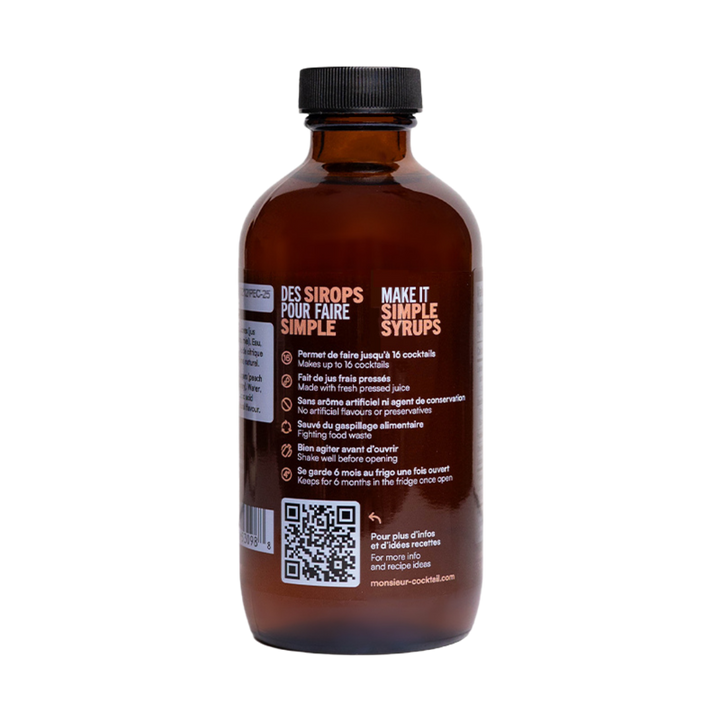 Monsieur Cocktail - Peach Syrup (250mL), photo 3 of 4
