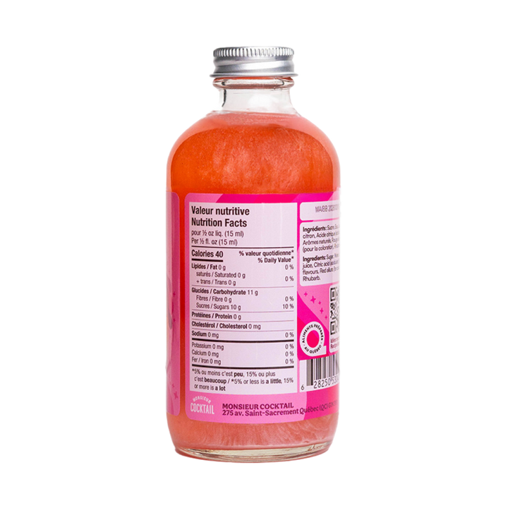 Monsieur Cocktail - Pink Unicorn Syrup (250mL), photo 2 of 4