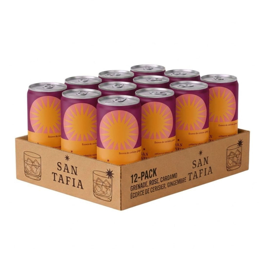 San Tafia - Cherry Bark & Ginger (1 x 12 Pack, 250mL)