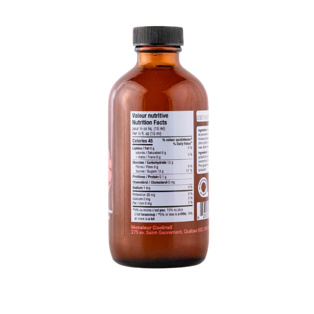 Monsieur Cocktail - Grapefruit Syrup (250mL), photo 2 of 5