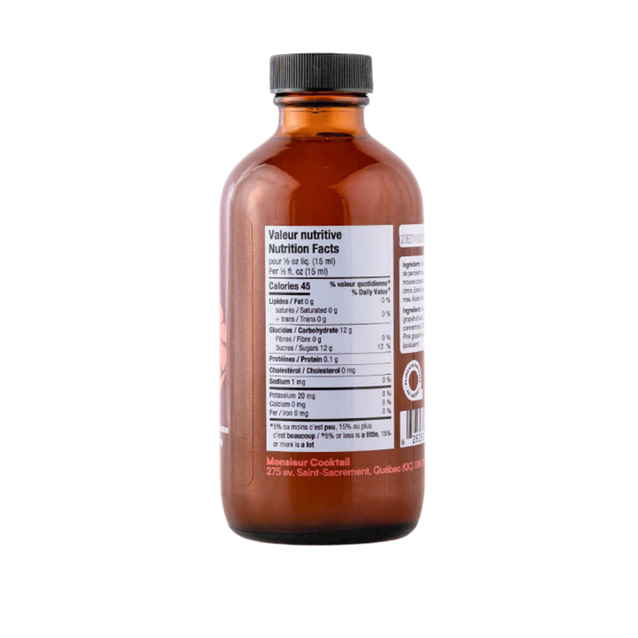 Monsieur Cocktail - Grapefruit Syrup (250mL), photo 2 of 5