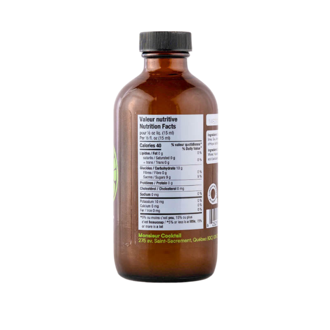 Monsieur Cocktail - Lime Syrup (250mL), photo 2 of 9
