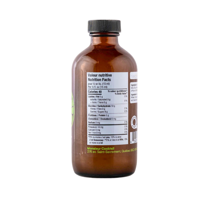 Monsieur Cocktail - Lime Syrup (250mL), photo 2 of 9