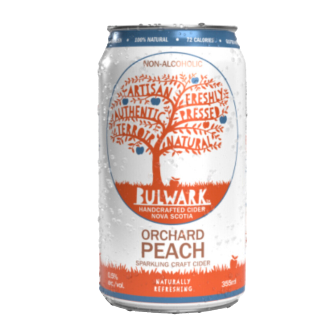 Bulwark - Orchard Peach - Peach Cider (24 x 1 Pack, 355mL), non-alcoholic cocktail, photo 2 of 2