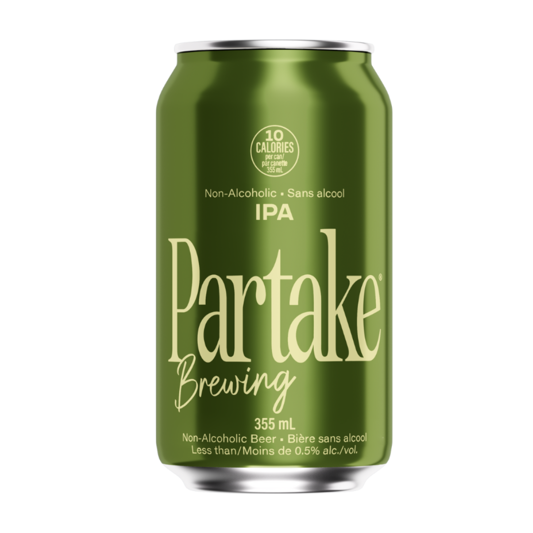 Partake - IPA (6 x 4 Pack, 355mL), non-alcoholic beer, photo 2 of 3