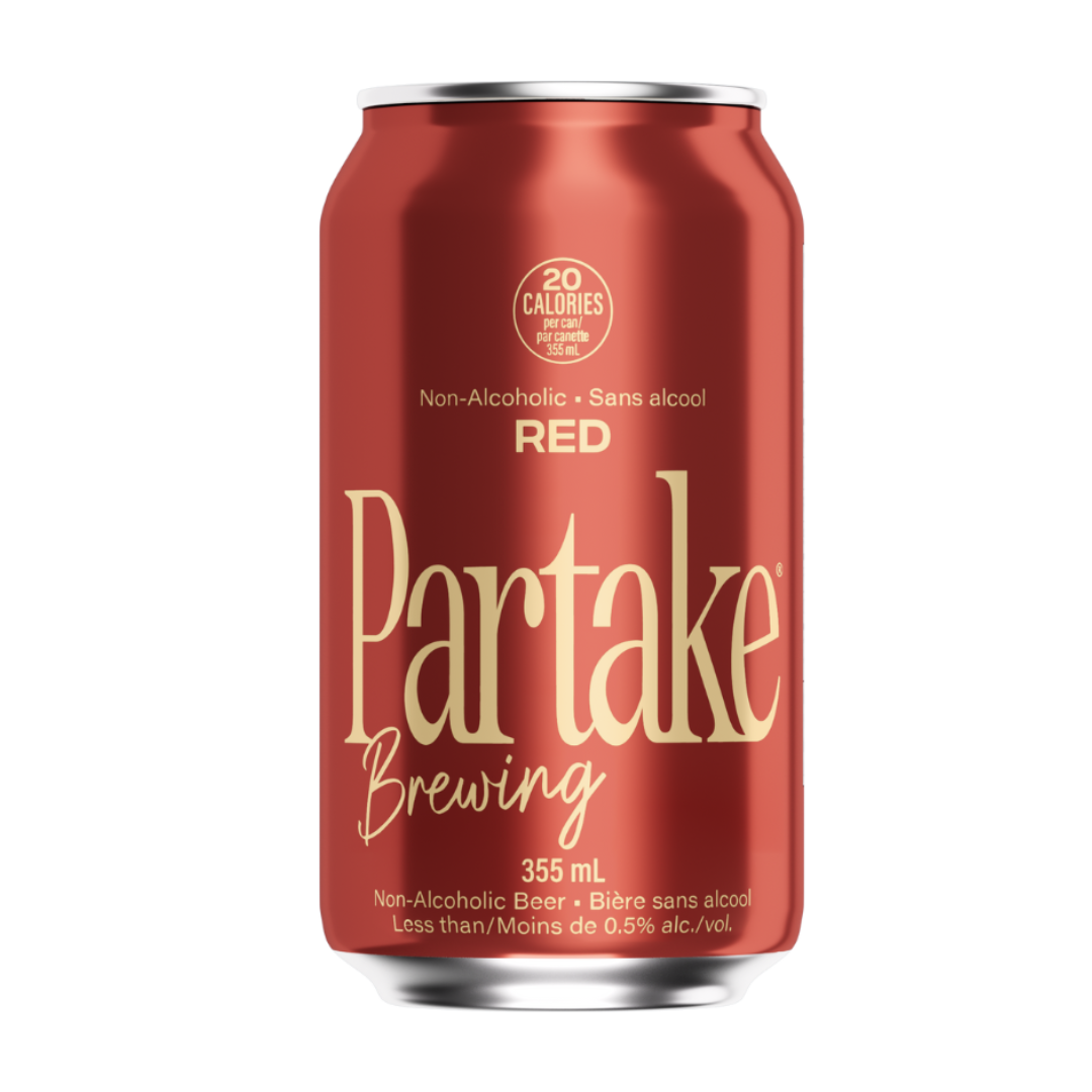 Partake - Red Ale (6 x 4 Pack, 355mL), non-alcoholic beer, photo 2 of 3