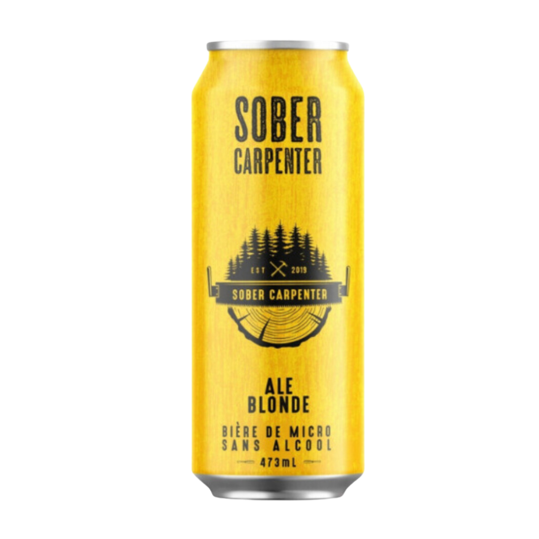 Sober Carpenter - Blonde (1 x 12 Pack, 473mL), non-alcoholic beer, photo 2 of 2