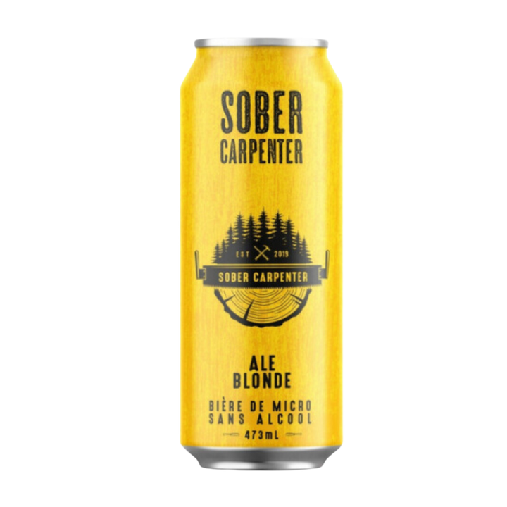 Sober Carpenter - Blonde (1 x 12 Pack, 473mL), non-alcoholic beer, photo 2 of 2