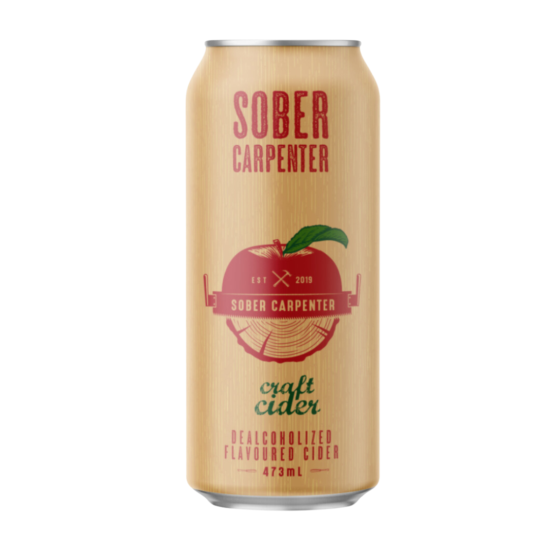 Sober Carpenter - Craft Cider (1 x 12 Pack, 473mL), non-alcoholic cocktail, photo 2 of 2