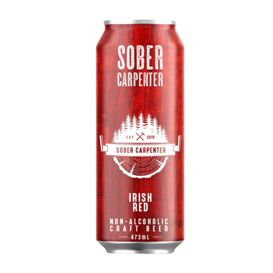 Sober Carpenter - Red Ale (1 x 12 Pack 473mL), non-alcoholic beer, photo 2 of 2