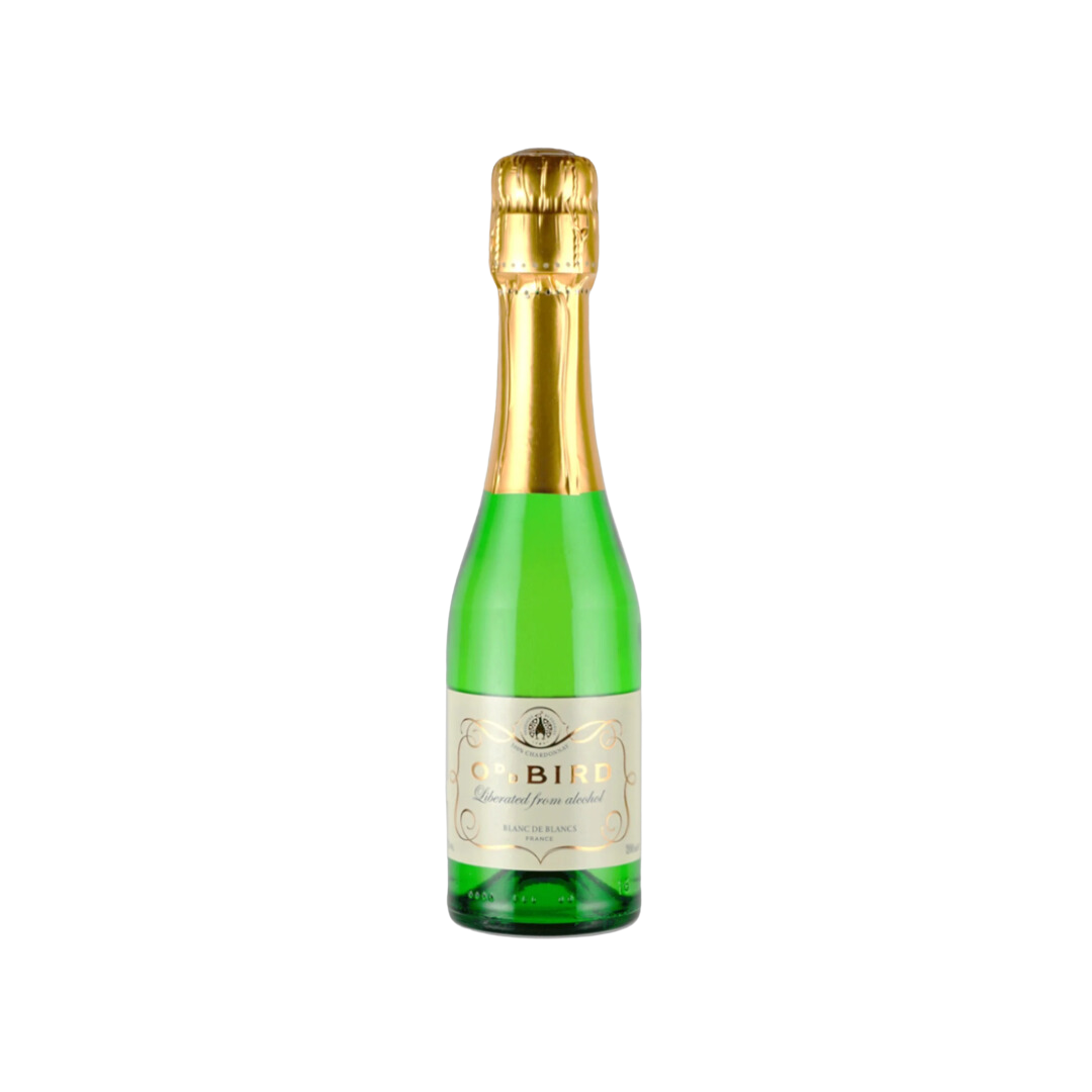 Oddbird - Blanc de Blanc Sparkling White Single-Serve 200mL (12 x 200mL), non-alcoholic wine