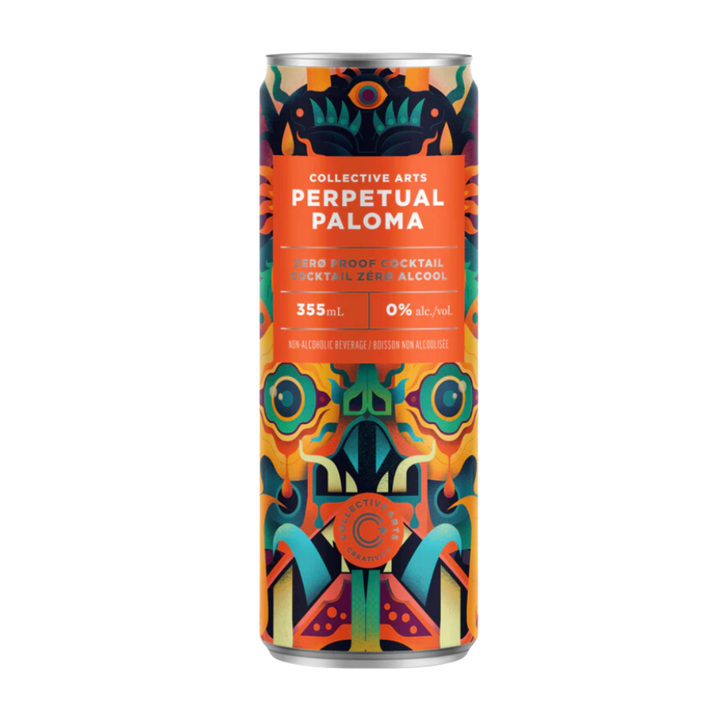 Collective Arts - Perpetual Paloma (1 x 12 Pack, 355mL), non-alcoholic cocktail