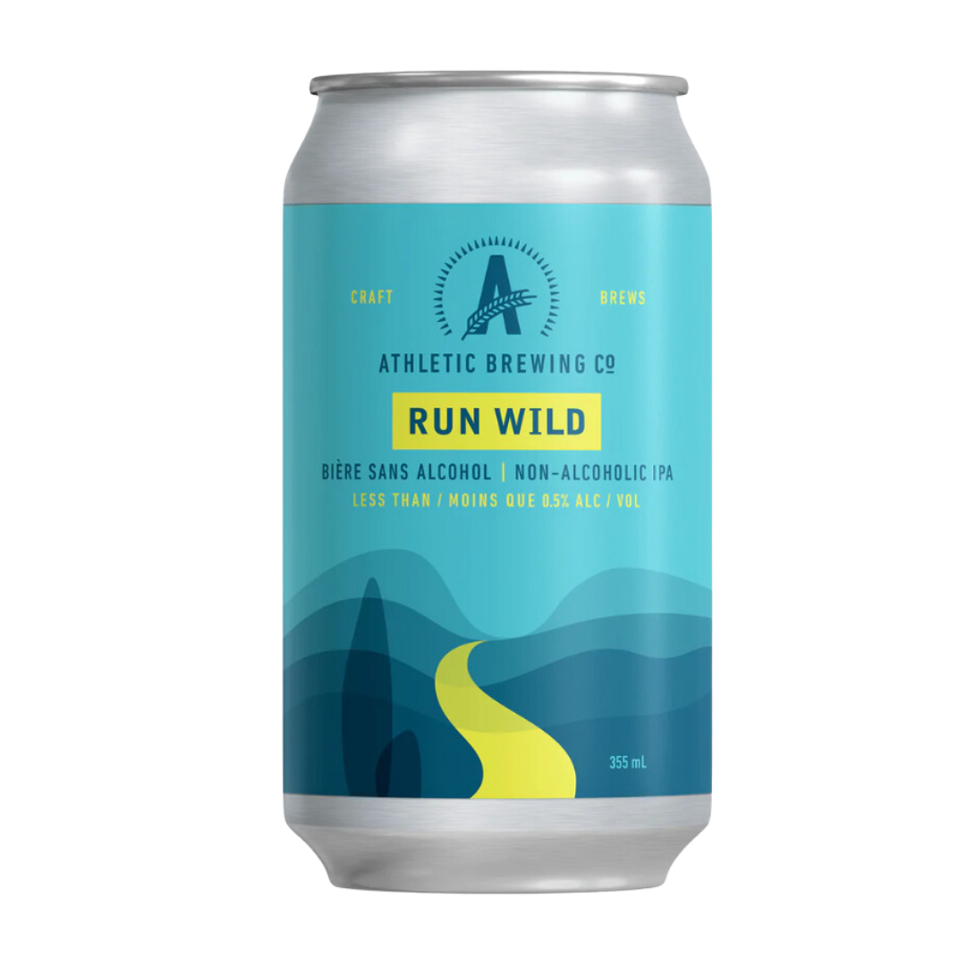 Athletic Brewing - Run Wild - IPA (4 x 6 Pack, 355mL), non-alcoholic beer, photo 3 of 4