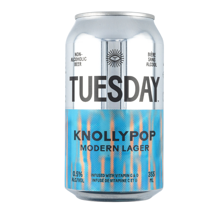 Tuesday Brewing - Knollypop Modern Lager (6 x 4 Pack, 355mL), non-alcoholic beer, photo 2 of 3