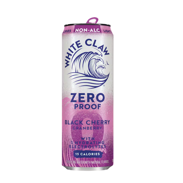 White Claw 0% Alcohol - Black Cherry Cranberry - 24 Pack (6 x 4 Pack, 355mL), photo 2 of 2