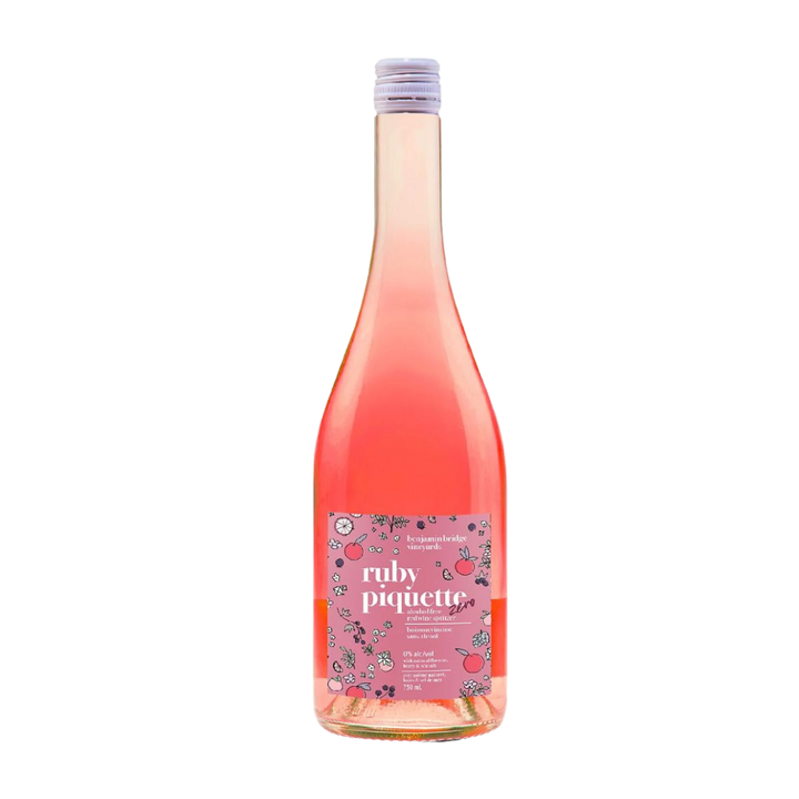 Benjamin Bridge - Ruby Piquette Zero Wine Style, non-alcoholic wine