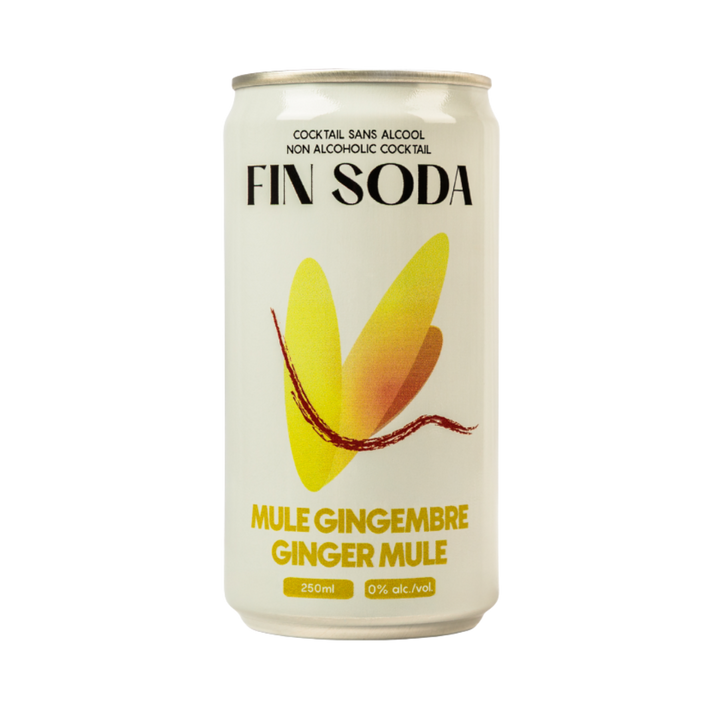 Fin Soda - Ginger Mule (6 x 4 Pack, 250mL)