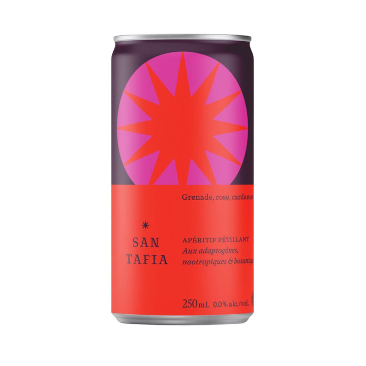 San Tafia - Pomegranate, Rose & Cardamom (1 can, 250mL)