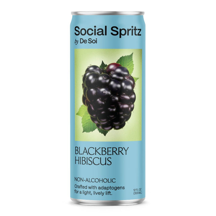 De Soi - Social Spritz - Blackberry Hibiscus (1 x 24 Pack, 355mL), photo 2 of 3