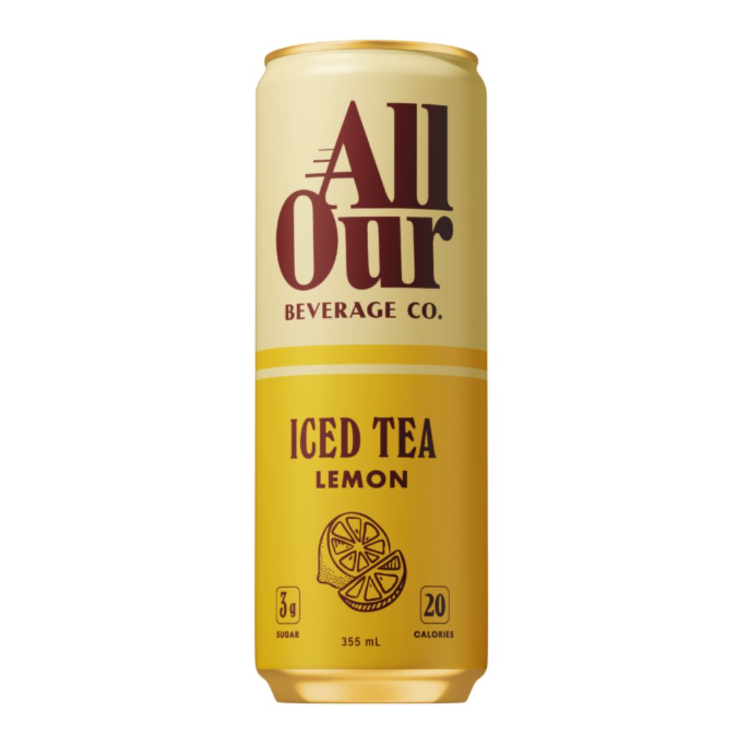All Our - Low Sugar Lemon Iced Tea (12 x 355mL), photo 2 of 3