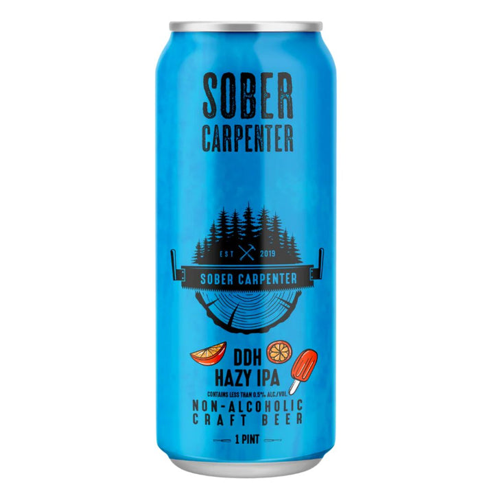 Sober Carpenter - DDH Hazy NEIPA *Limited Edition* (1 x 12 Pack, 473mL), non-alcoholic beer, photo 2 of 2