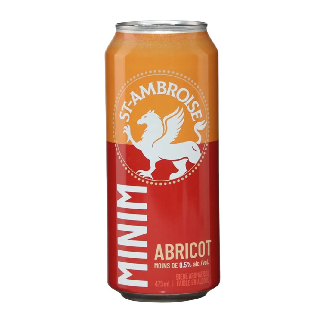 St-Ambroise - MINIM - Abricot (6 x 4 Pack, 473mL)