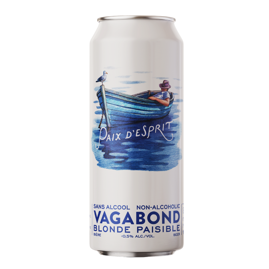 Vagabond - Paix D'esprit - Golden Ale, non-alcoholic beer, photo 2 of 3