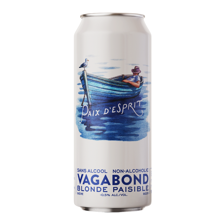 Vagabond - Paix D'esprit - Golden Ale, non-alcoholic beer, photo 2 of 3