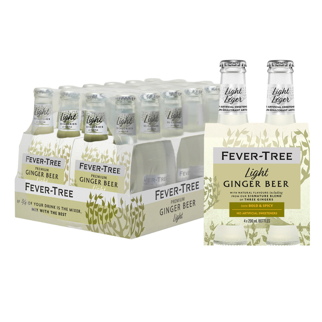 Fever Tree - Premium Light Ginger Beer (6 x 4 Pack, 200mL), photo 3 of 3