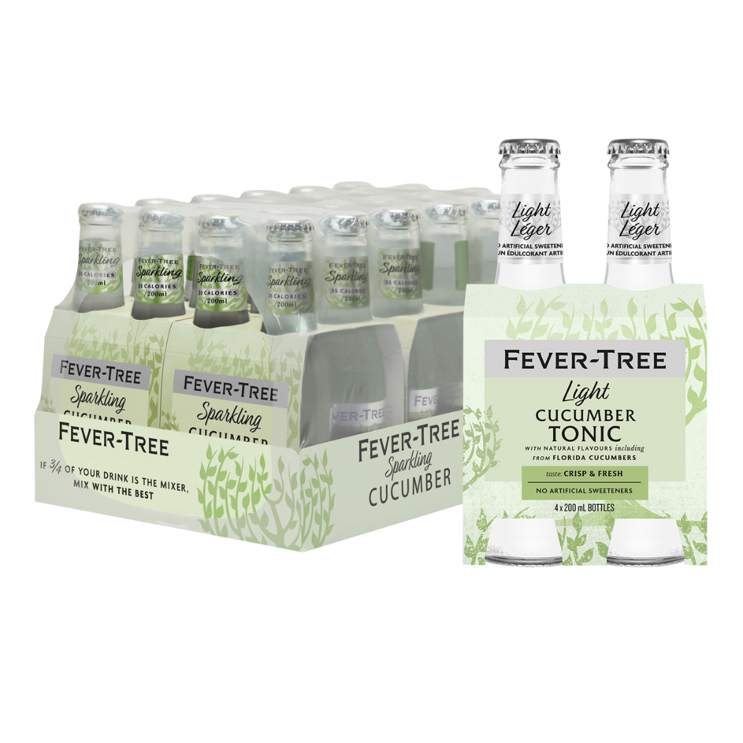 Fever Tree - Premium Tonic Light Cucumber (6 x 4 Pack, 200mL), photo 3 of 3