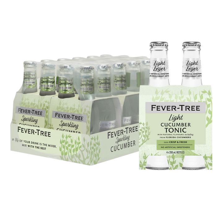 Fever Tree - Premium Tonic Light Cucumber (6 x 4 Pack, 200mL), photo 3 of 3