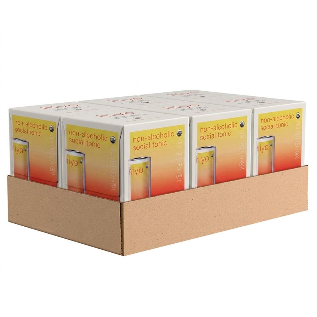 Hiyo - Peach Mango (24 x 355mL)