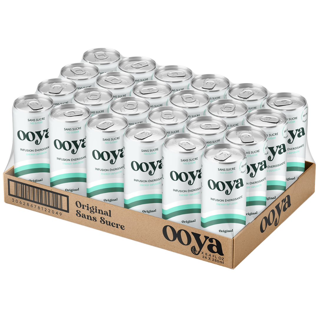 OOYA - Original Lemon Iced Tea Zero (6 x 4 Pack, 250mL)