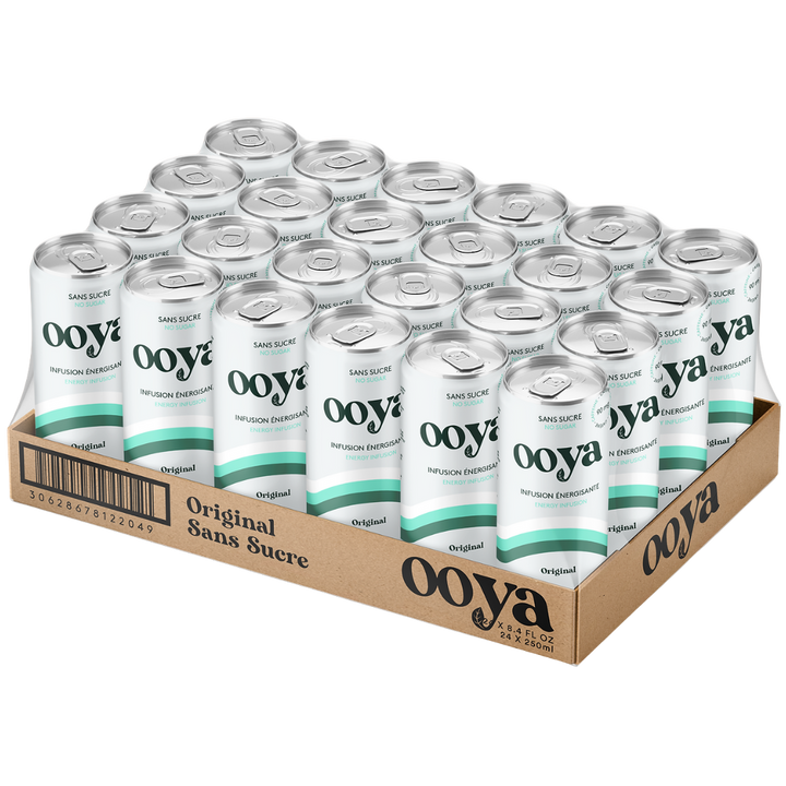 OOYA - Original Lemon Iced Tea Zero (6 x 4 Pack, 250mL)