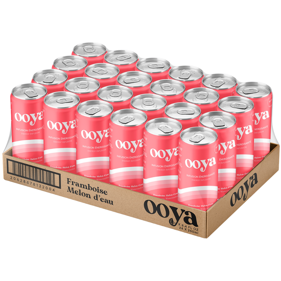 OOYA - Raspberry Watermelon (6 x 4 Pack, 250mL)