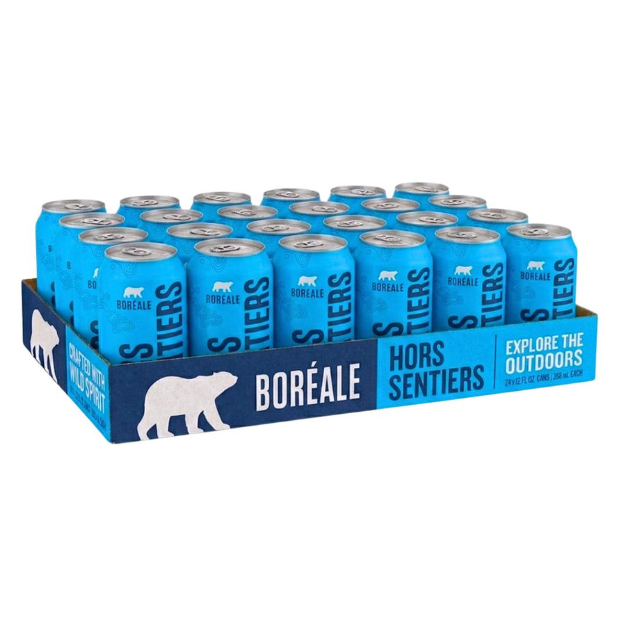 Boréale - Hors Sentiers - Blonde (1 x 24 Pack, 355mL), non-alcoholic beer