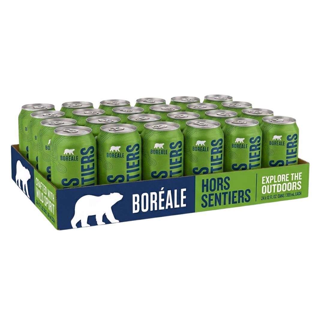 Boréale - Hors Sentiers - IPA (1 x 24 Pack, 355mL), non-alcoholic beer
