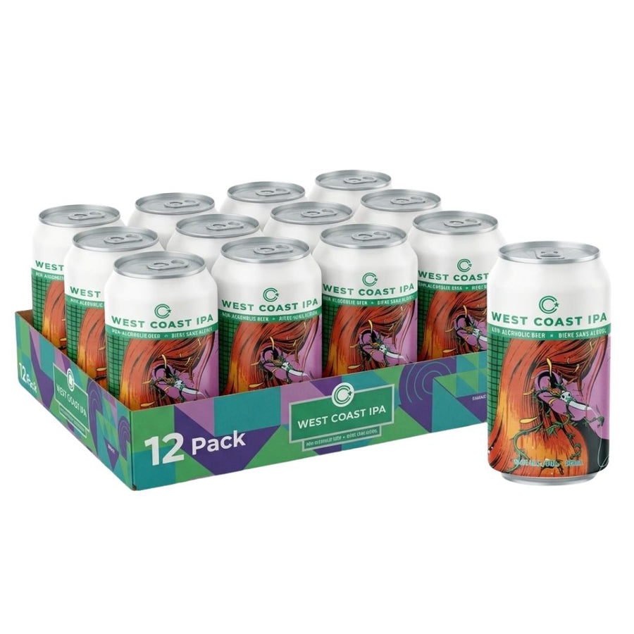 Collective Arts - Westcoast IPA (1 x 12 Pack, 355mL), non-alcoholic beer