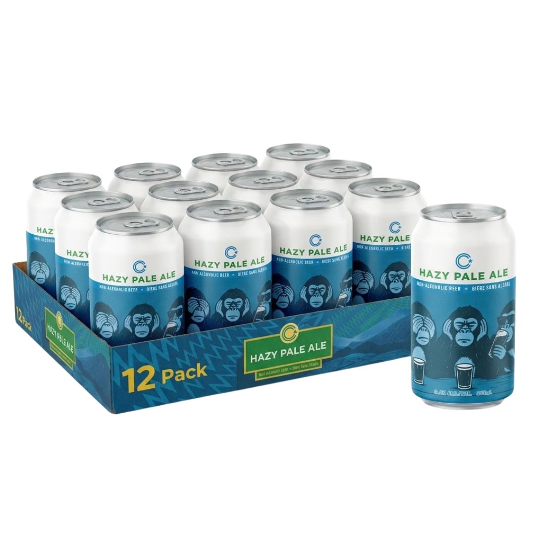Collective Arts - Hazy Pale Ale (1 x 12 Pack, 355mL), non-alcoholic beer