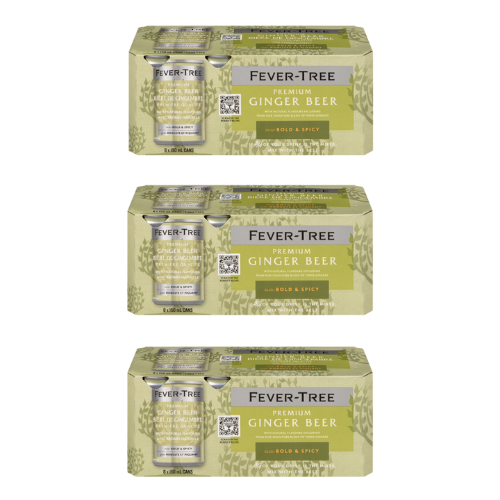 Fever Tree - Premium Ginger Non-alc Beer (3 x 8 Pack, 150mL), photo 3 of 4