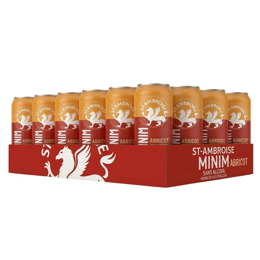 St-Ambroise - MINIM - Abricot (6 x 4 Pack, 473mL)