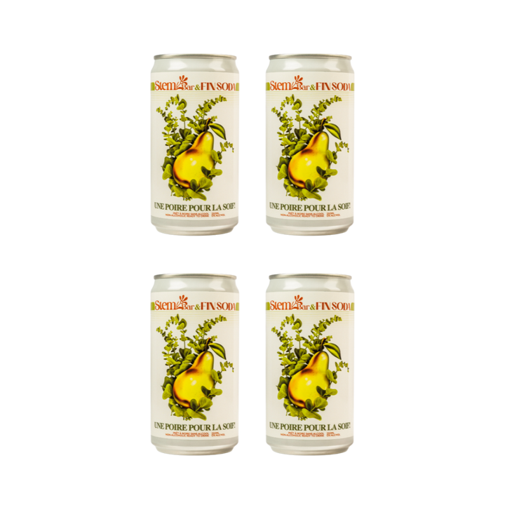 Fin Soda - Une Poire Pour la Soif (6 x 4 Pack, 250mL)