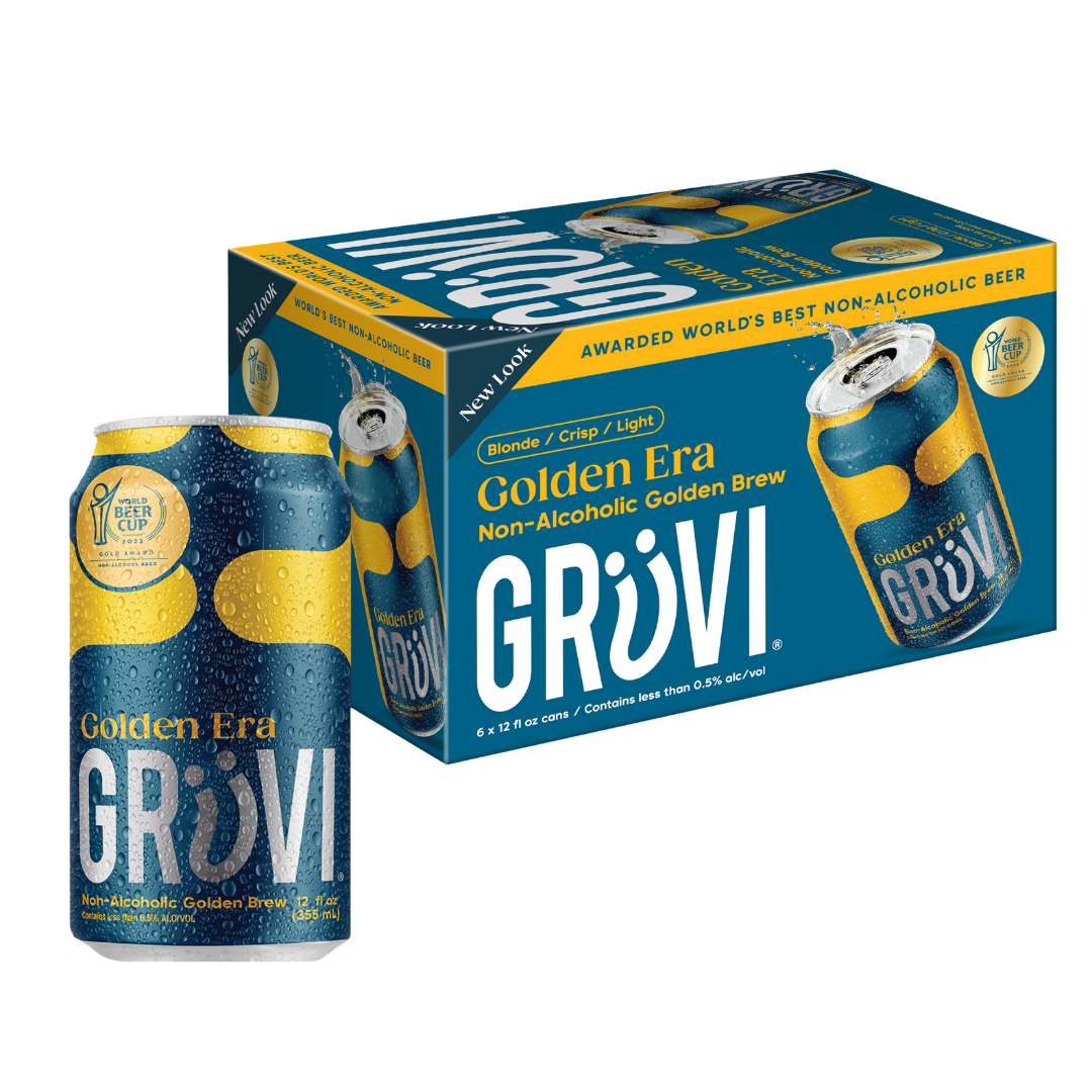 Gruvi - Golden - Lager, non-alcoholic beer, photo 2 of 4