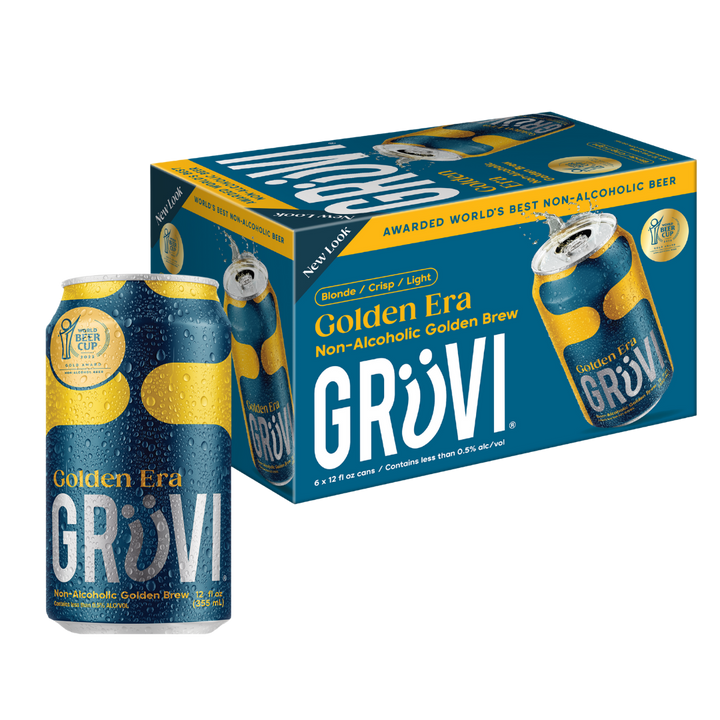 Gruvi - Golden - Lager, non-alcoholic beer, photo 2 of 4