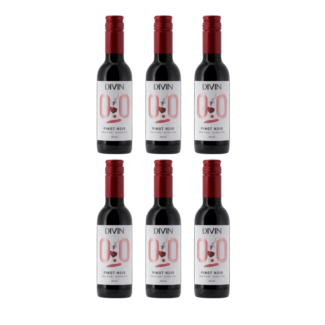 DIVIN 0.0 - Pinot Noir (Single-Serve 250mL), non-alcoholic wine, photo 2 of 4
