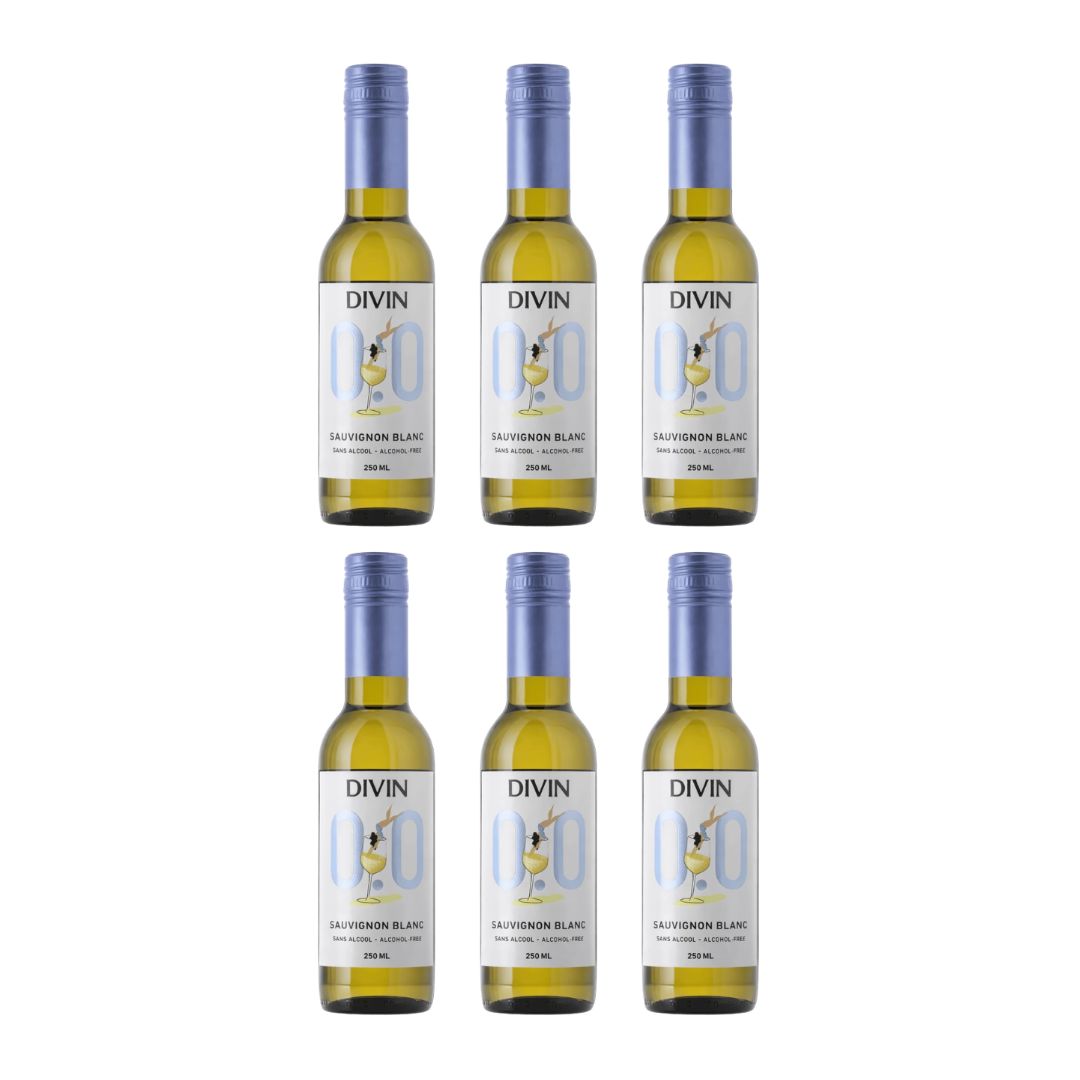 DIVIN 0.0 - Sauvignon Blanc (Single-Serve 250mL), non-alcoholic wine, photo 2 of 4