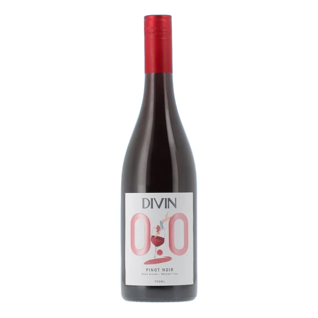 DIVIN 0.0 - Pinot Noir, non-alcoholic wine