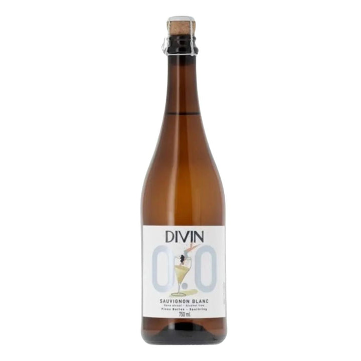 DIVIN 0.0 - Sparkling Sauvignon Blanc, non-alcoholic wine