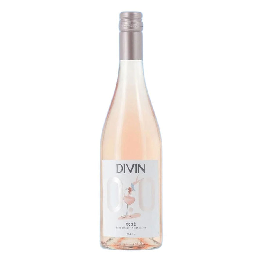 DIVIN 0.0 - Rose, non-alcoholic wine